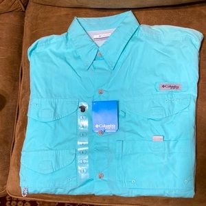 Columbia PFG Casual Button Down Shirt